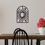 Wallity Window And Crescent - M Negro